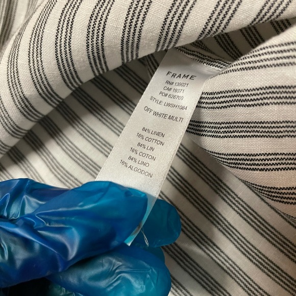FRAME button up stripped shirt - Picture 7 of 12